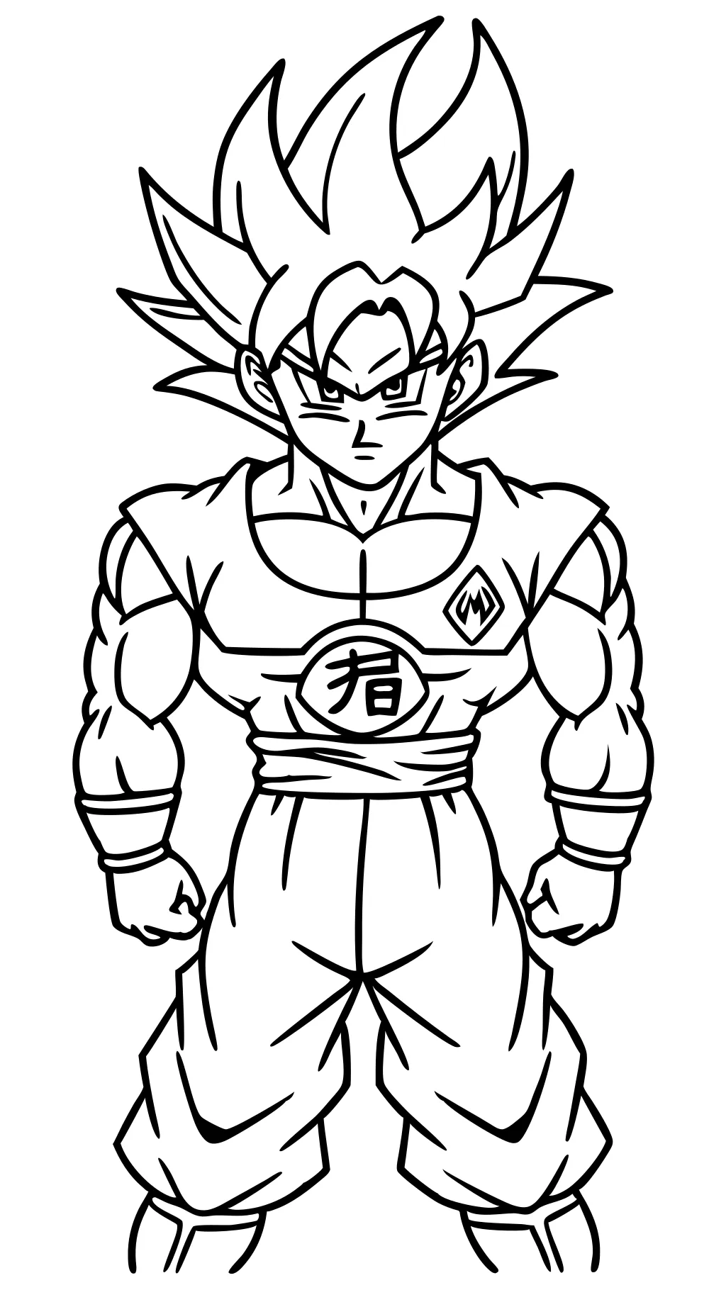 coloring pages dragon ball z